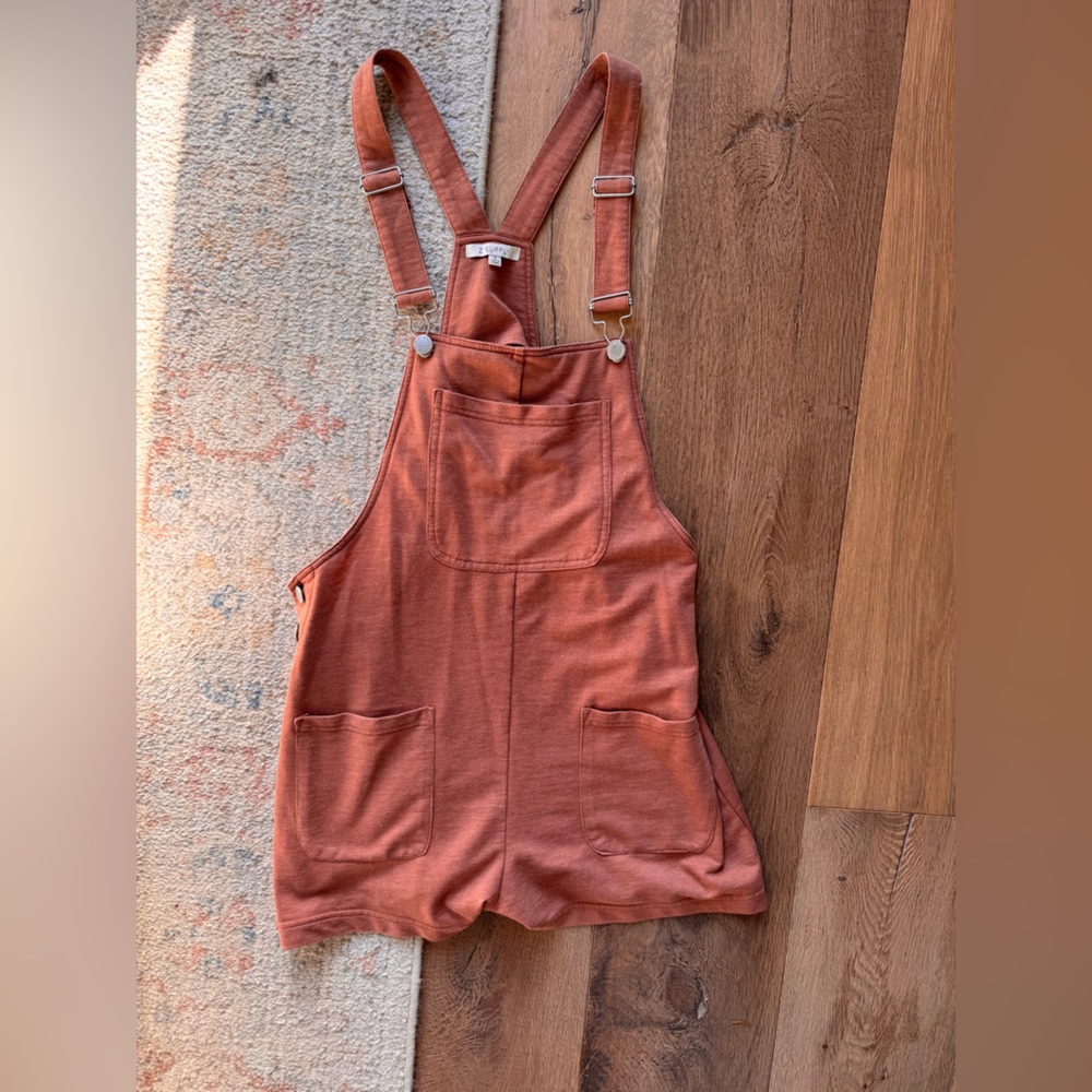 Z Supply Terracotta Soft Overalls